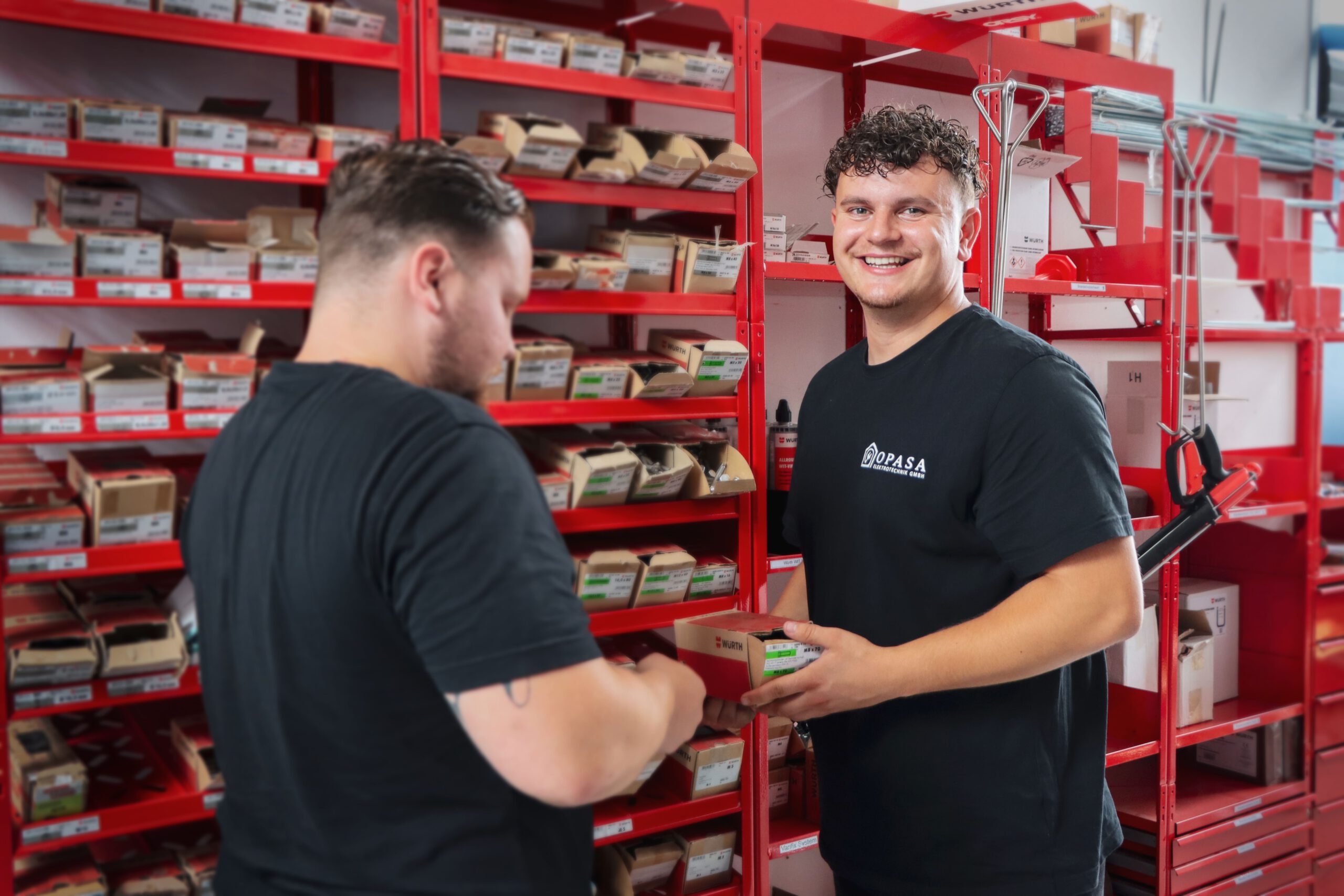 OPASA Team bei der Arbeit